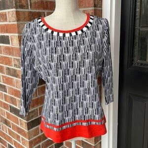 Ruby Rd. Petite Mod Top‎